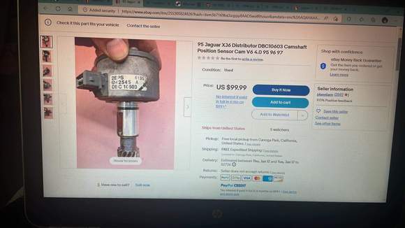 Cam sensor (timing sensor?)