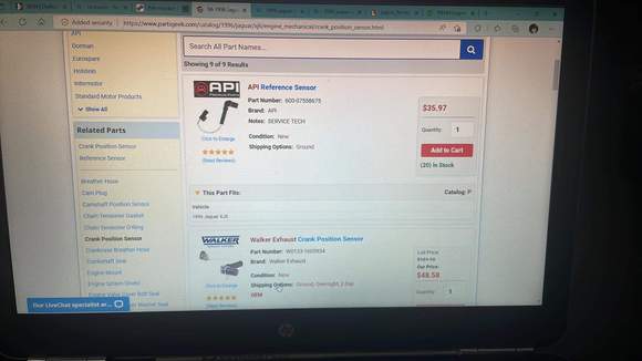 Crank position sensor