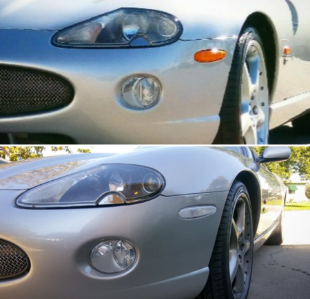 2.24.2017                                changed out the orange side markers to clear,  added white LED bulbs. added red LED lights to the side indicators, &  installed 6000k LED fog lights