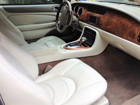 2005 XKR Coupe with Ivory Interior and "R" Performance Shift Knob