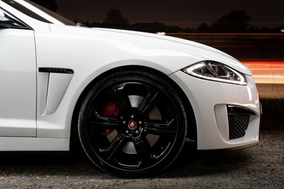Factory wheels and red calipers