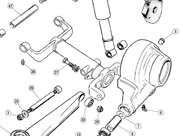 Item 27 is a bolt that appears to thread into the wise bone.  That is not my case.  Any ideas !!