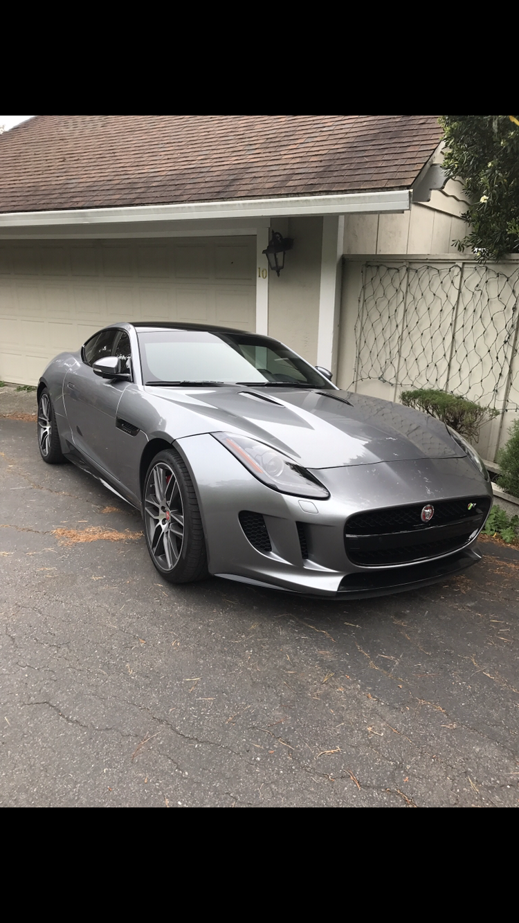 2015 Jaguar F-Type - 2015 Jaguar FType R coupe RWD (CPO Warranty) - Used - VIN SAJWA6DA0FMK14535 - 26,700 Miles - 8 cyl - 2WD - Automatic - Coupe - Gray - Tiburon, CA 94920, United States