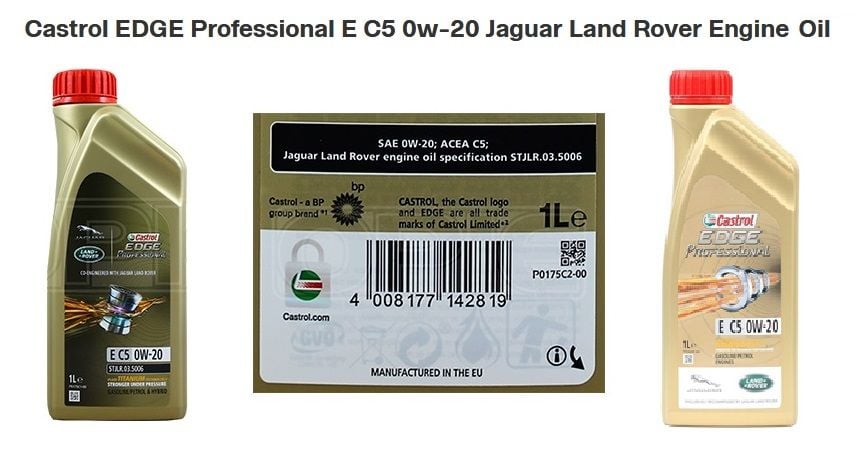Castrol Edge Professional A5 5W-30 (Jaguar Land Rover) Engine Oil