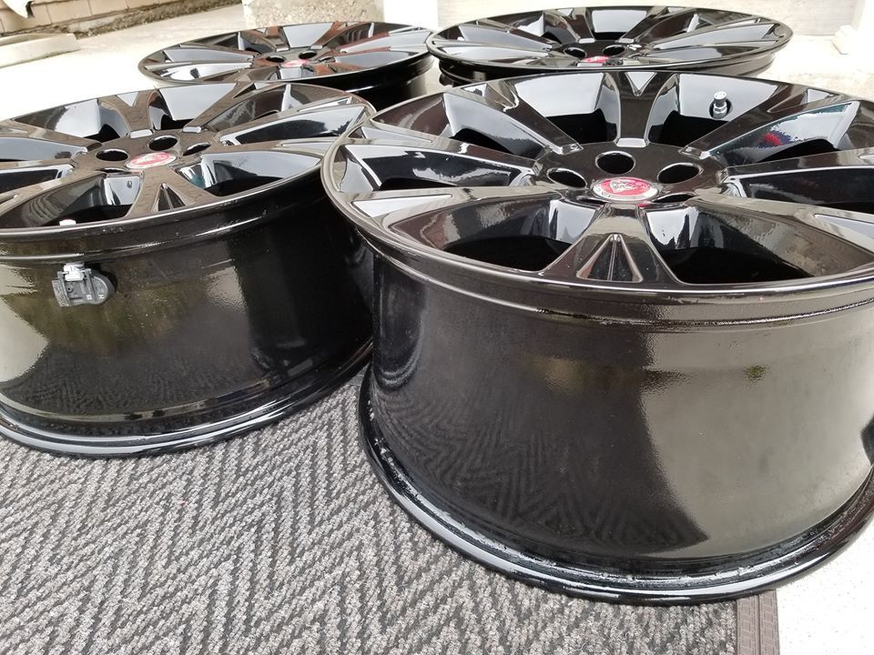 Wheels and Tires/Axles - Jaguar 20 Inch Staggered Rims - "Orona" - Original - With TPMS Sensors - New - All Years Jaguar All Models - Toronto, ON L7A0T7, Canada