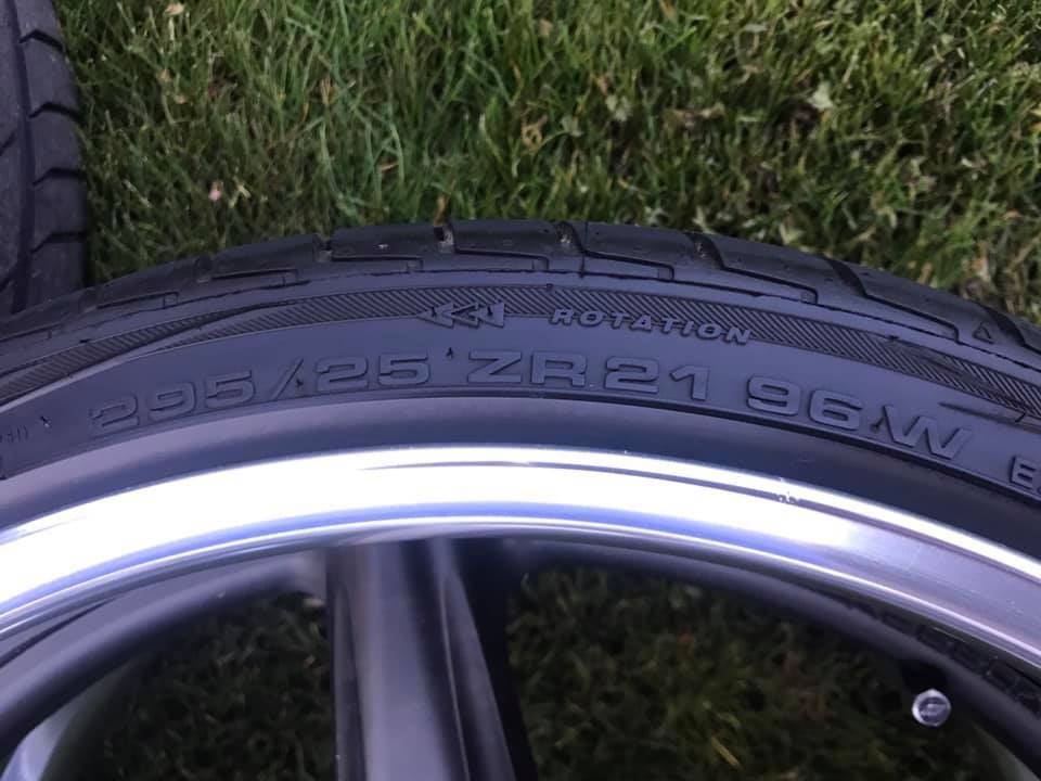 Wheels and Tires/Axles - 21" Vossen Work VWS-3 wheels w tires and sensors - Used - 2014 to 2019 Jaguar F-Type - Renfrew, PA 16053, United States