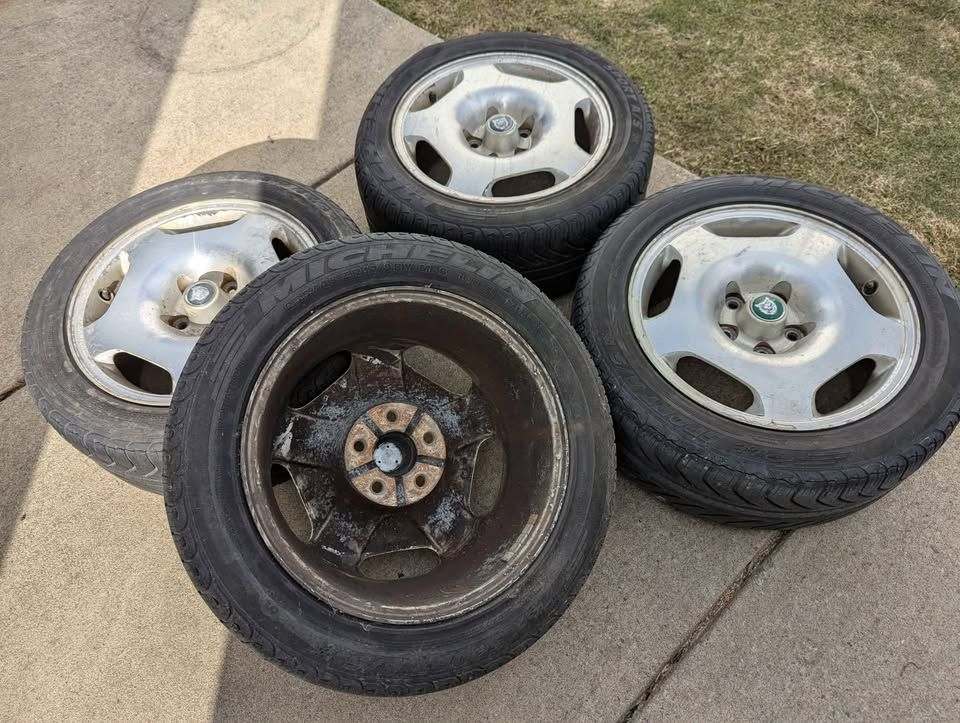 Wheels and Tires/Axles - XJR Sport Wheels - 17x8 for 1995 XJR - Used - 1968 to 2026 Jaguar All Models - Lancaster, NY 14086, United States