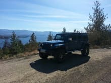 Overlooking Lake Okanagan