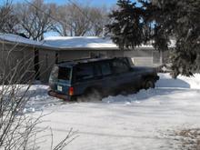 Hubby's Jeep again :)