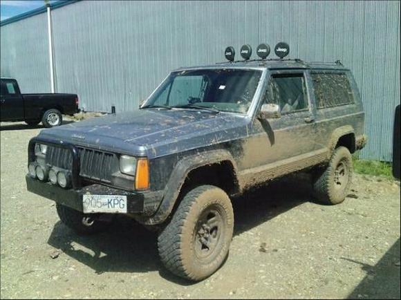 My first jeep, 60000km of off road.