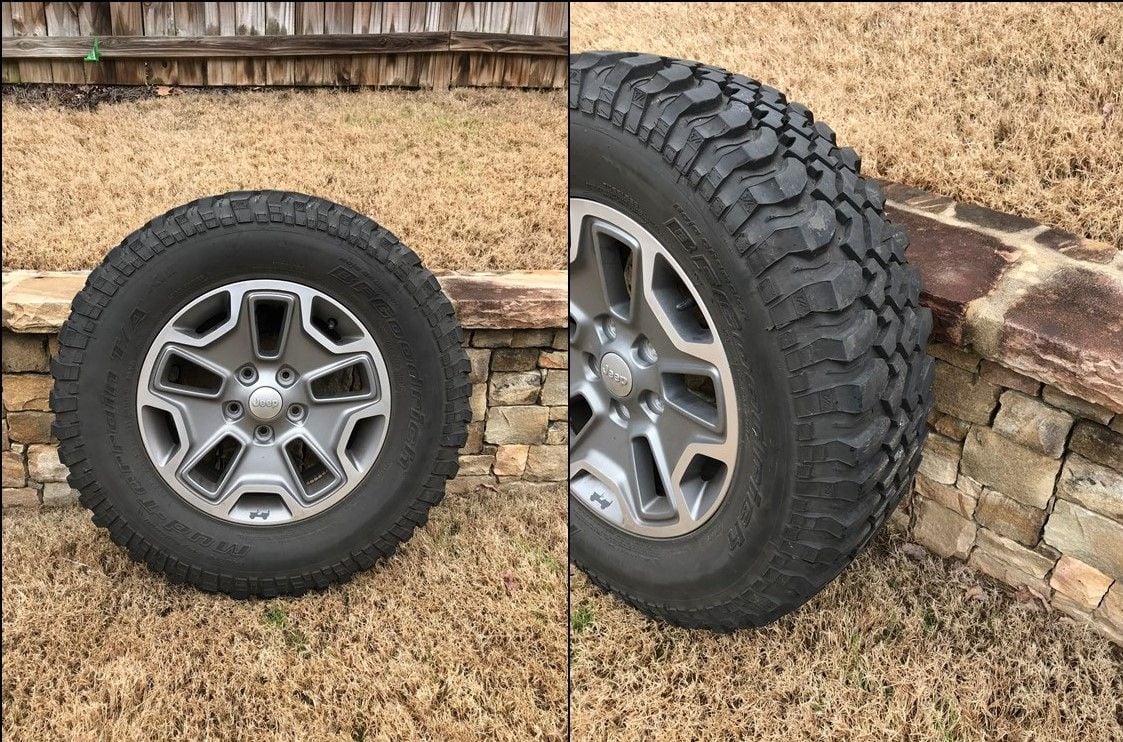 Wheels and Tires/Axles - Rubicon wheels and tires - Used - 2014 to 2017 Jeep Wrangler - Canton, GA 30115, United States