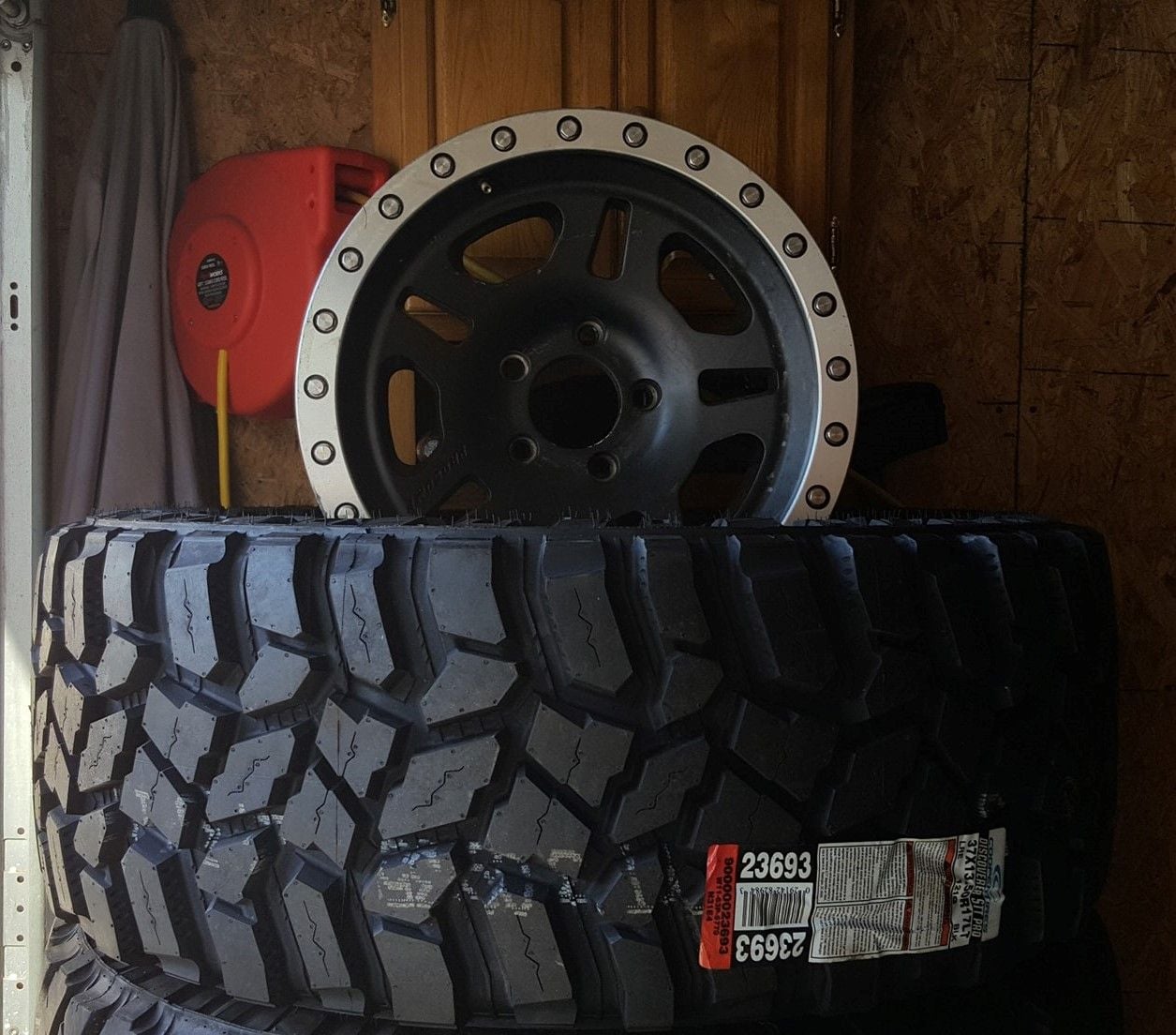 Wheels and Tires/Axles - ***FLASH SALE*** Trail Worthy Fab Double Beadlocks With Almost New 37" Coopers - Used - Rutland, MA 01543, United States