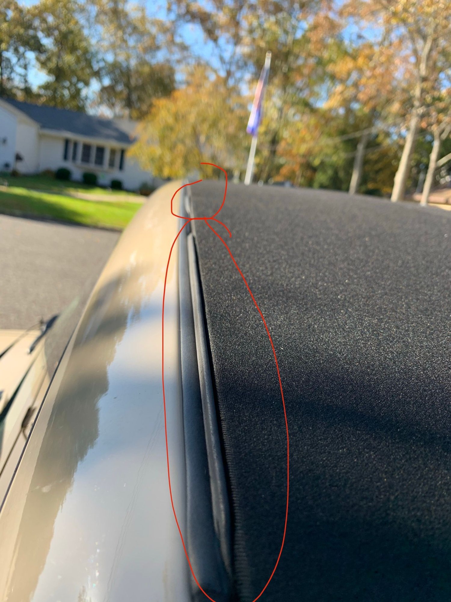 JK Window/Header Seal, is this the right seal? The top