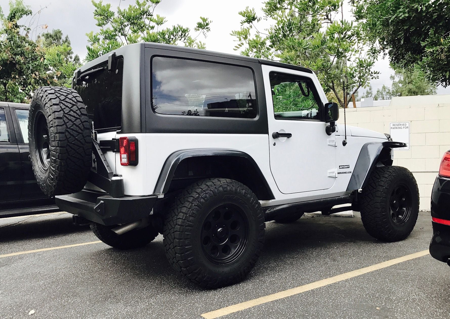 Exterior Body Parts - For Sale: MCE Fender Flare Set - Used - 2007 to 2018 Jeep Wrangler - Glendale, CA 91202, United States