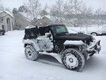 Cooper STT Pro LT315/70R17 handled great in 2018 Bomb Cyclone!