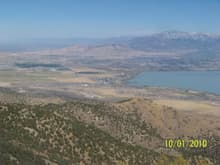 This is a view over Utah lake that I probably would have never seen if it weren't for my JKU.