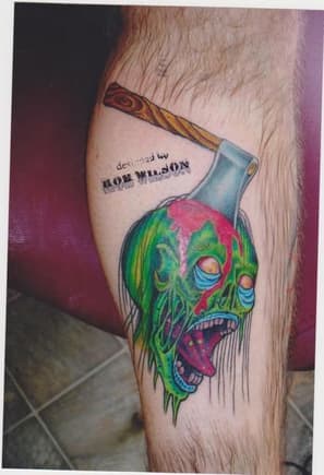 zombie tattoo.