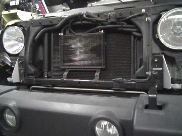 transmission cooler.