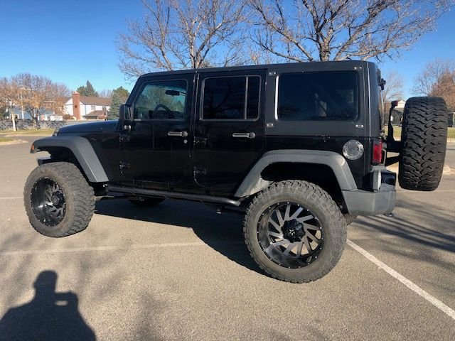 2012 Jeep Wrangler - 2012 JKU Jeep Wrangler Unlimited, Modified, Lifted, 4x4, Runs great - Used - VIN 12345678912345678 - 140,000 Miles - 6 cyl - 4WD - Automatic - Black - Denver, CO 80202, United States