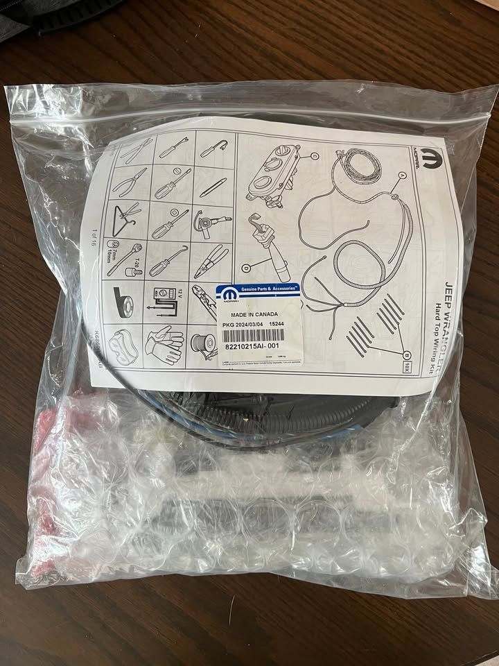 Accessories - NEW Mopar JEEP Hardtop Wiring Kit JK/JKU 07-10 - New - 2007 to 2010 Jeep Wrangler - Seattle, WA 98040, United States
