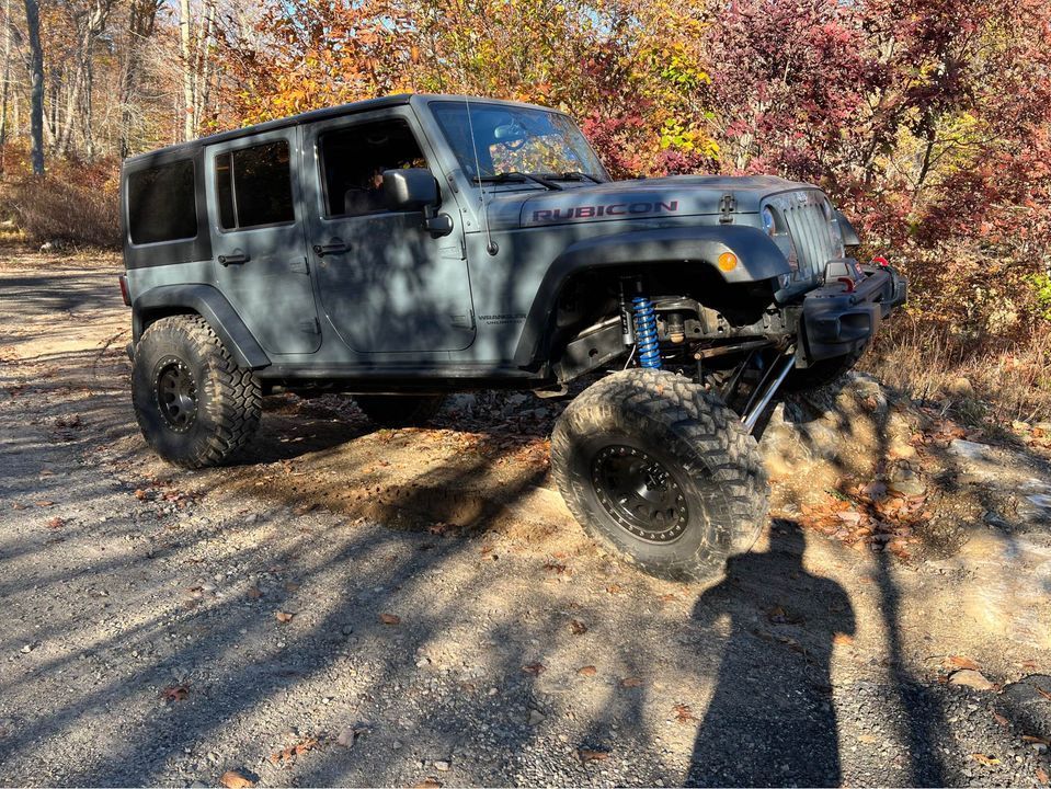 2014 Jeep Wrangler - 2014 Jeep Wrangler Rubicon, EVO Coilovers, 37s, Beadlocks - Used - VIN 1C4HJWFG2EL308185 - 85,000 Miles - 6 cyl - 4WD - Automatic - SUV - Gray - Killingworth, CT 06419, United States