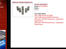 Punched in the part number to find out what applications those updated springs fit. Shows it fits a 81-84 atc 250r.....,