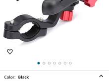 I have been using this..Amazon 20 bucks…tighten down really nice…and for me match my red bike..