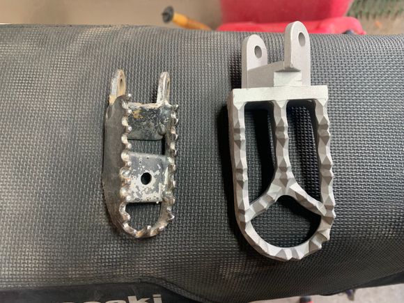 They were an exact fit for my 96 klx  250
