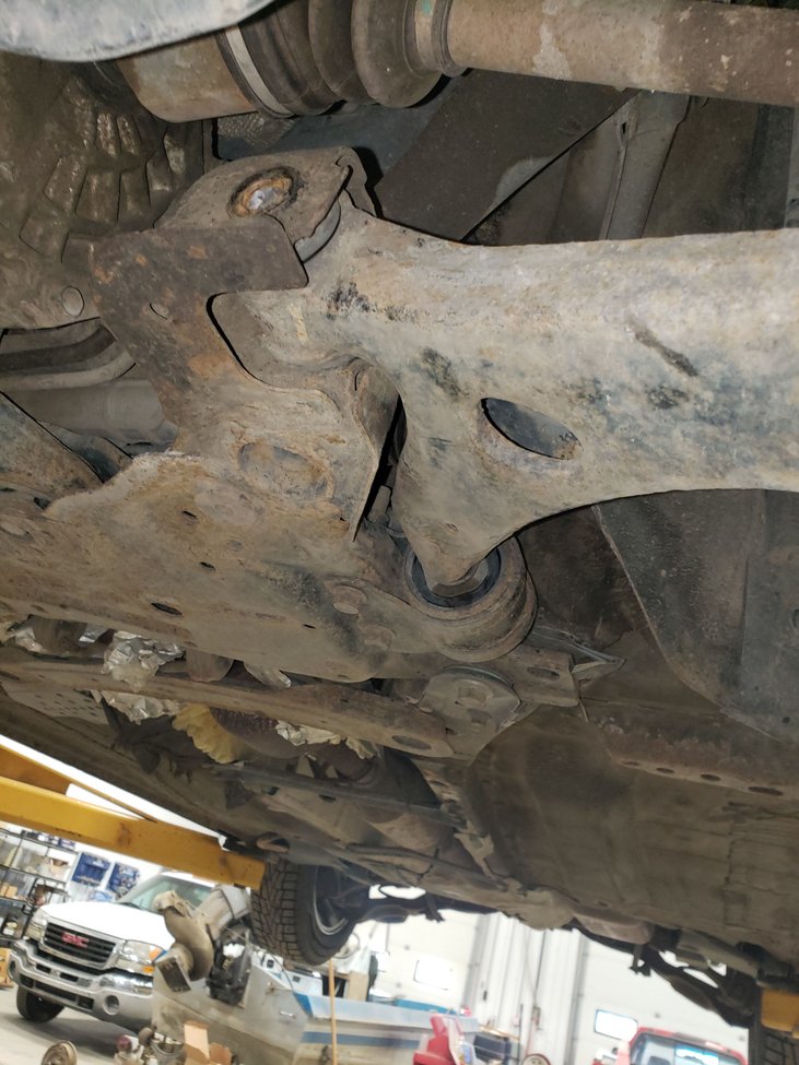 front control arm bolt broke 2004 to 2020 Mazda 3 Forum and