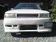 I made a license plate bracket, don't want to get pulled over for something stupid like the plate not being on there