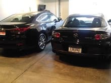 My two Mazda's