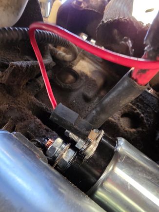 Constant and ignition. Cleaned, both have 12v or higher. 
