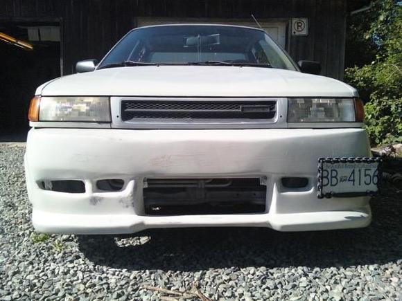 I made a license plate bracket, don't want to get pulled over for something stupid like the plate not being on there