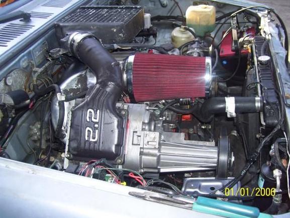 Picture 293This is a EATON M90 supercharger with a 1986 mazda 626 EFI setup, it is intercooled