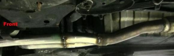 NEW Crossover Y-Pipe between Pre-Cats to Rear Main Cat2.