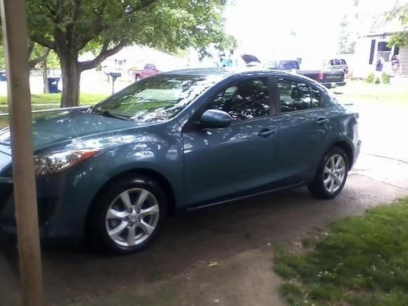2010 Mazda3 Gunmetal blue