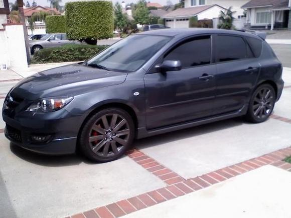 Painted rims and Calipers, like the color a lot better