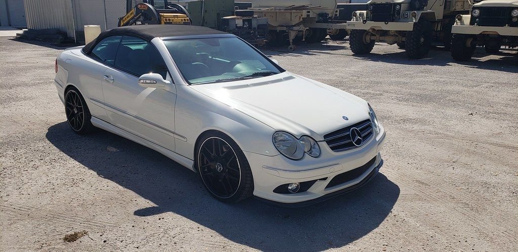 2006 Mercedes-Benz CLK500 - 2006 CLK500 Convertible - Used - VIN WDBTK75G36T061094 - 141,000 Miles - 8 cyl - 2WD - Automatic - Convertible - White - Palm Harbor, FL 34685, United States