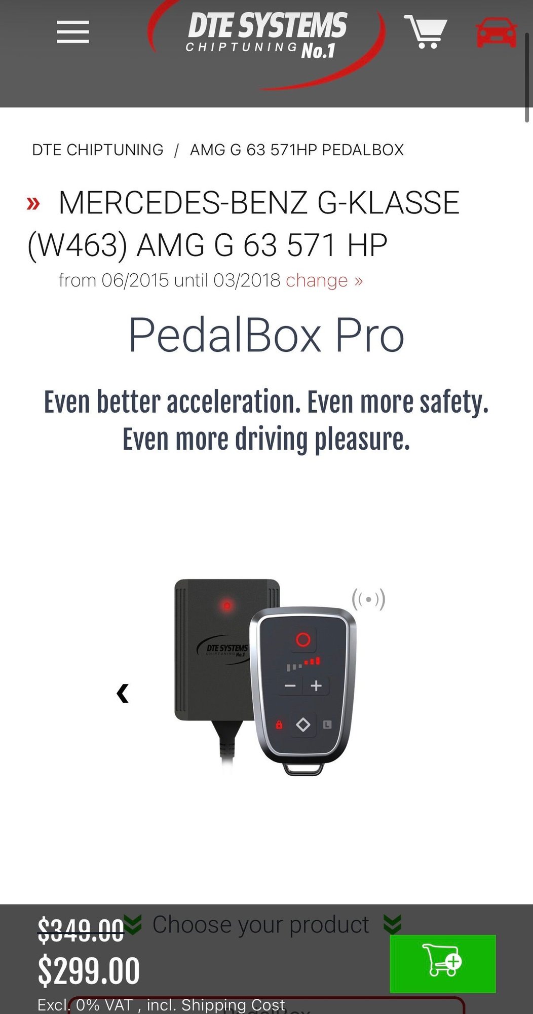 Accessories - PedalBox Pro For Mercedes-Benz G550 G63 W463 - Used - 2012 to 2018 Mercedes-Benz G-Class - Austin, TX 78756, United States