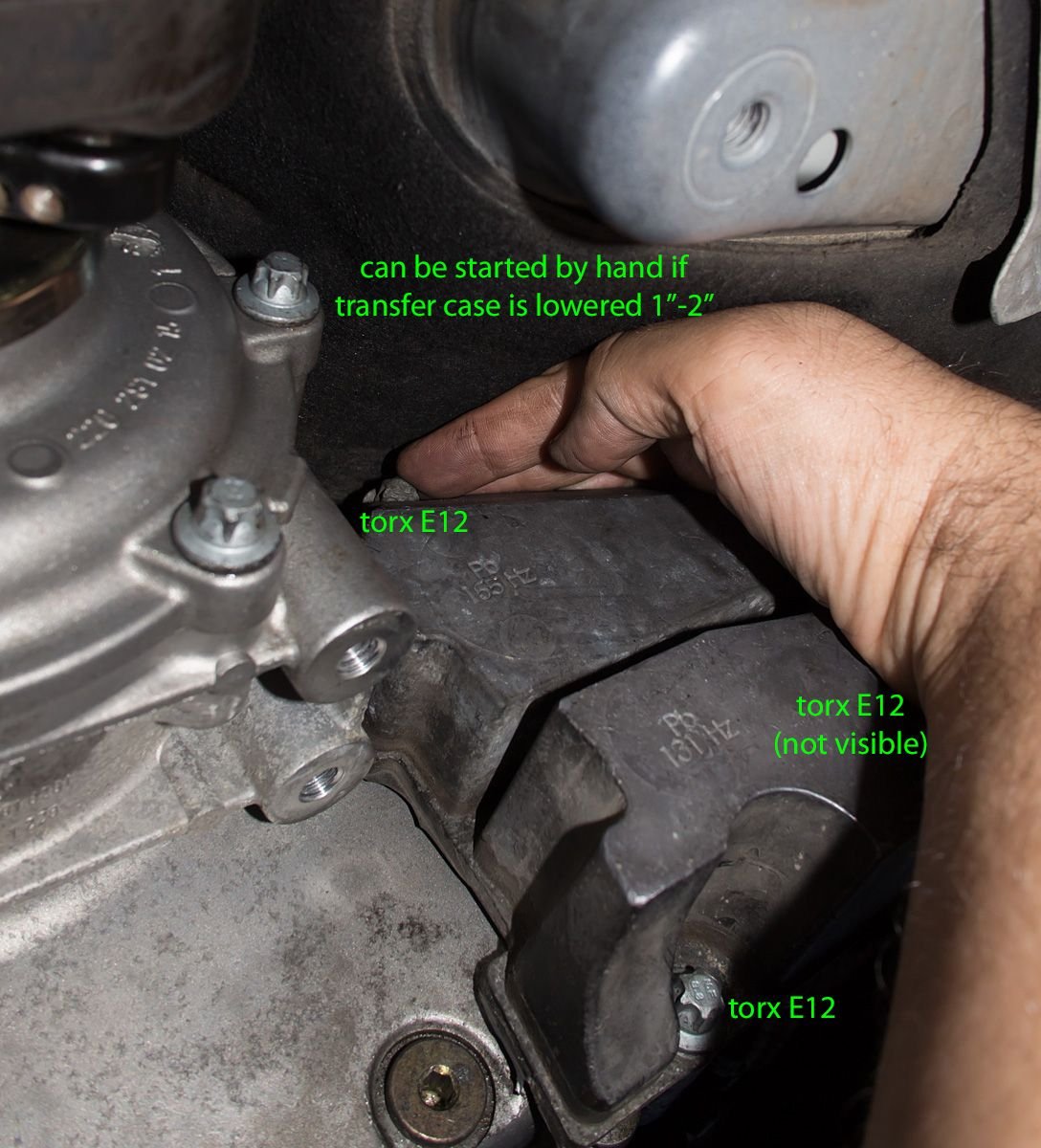 Transfer case problem solved after fluid change Forums