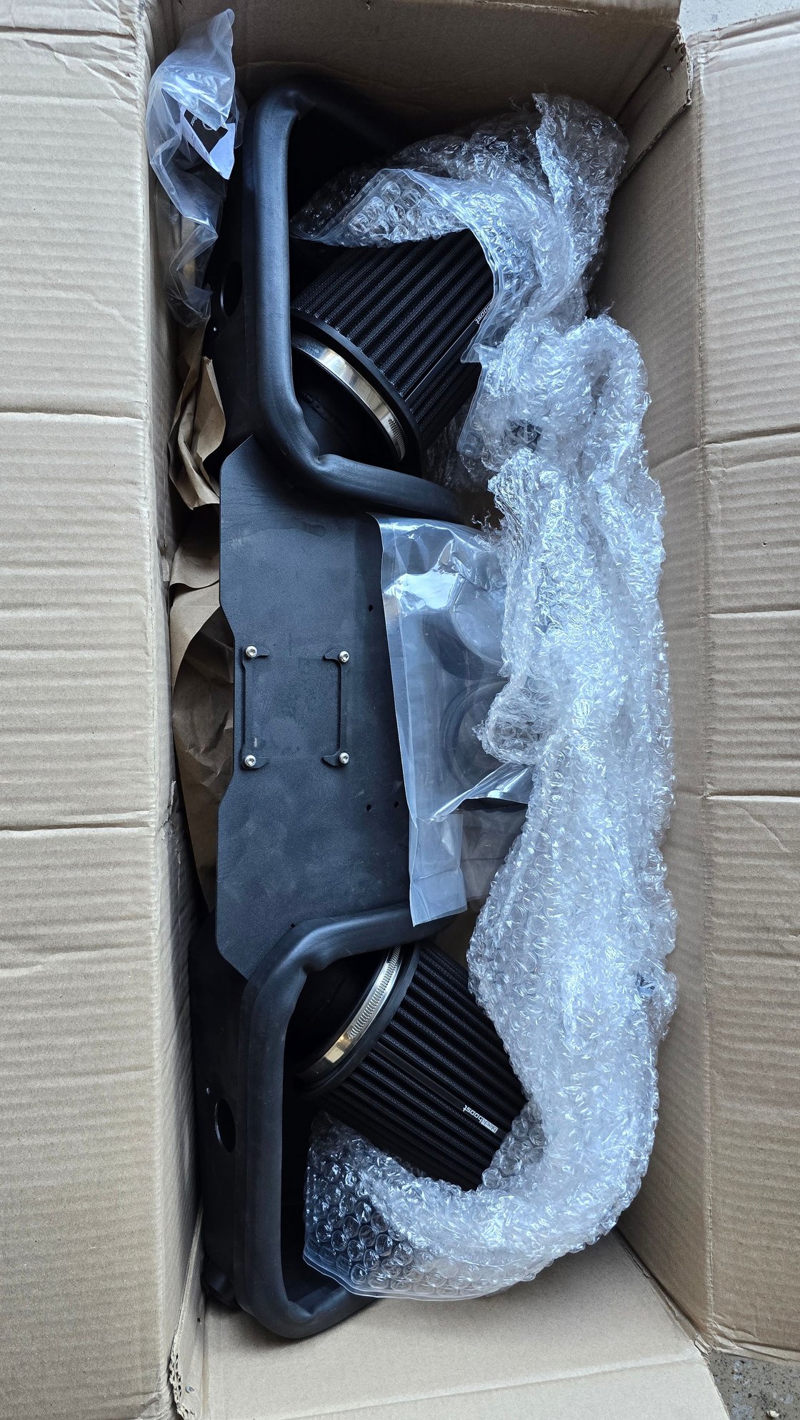 Engine - Intake/Fuel - Mercedes E63 AMG BLACKBOOST cold air intake system almost brand new - Used - 2018 to 2024 Mercedes-Benz E63 AMG S - San Antonio, TX 78258, United States