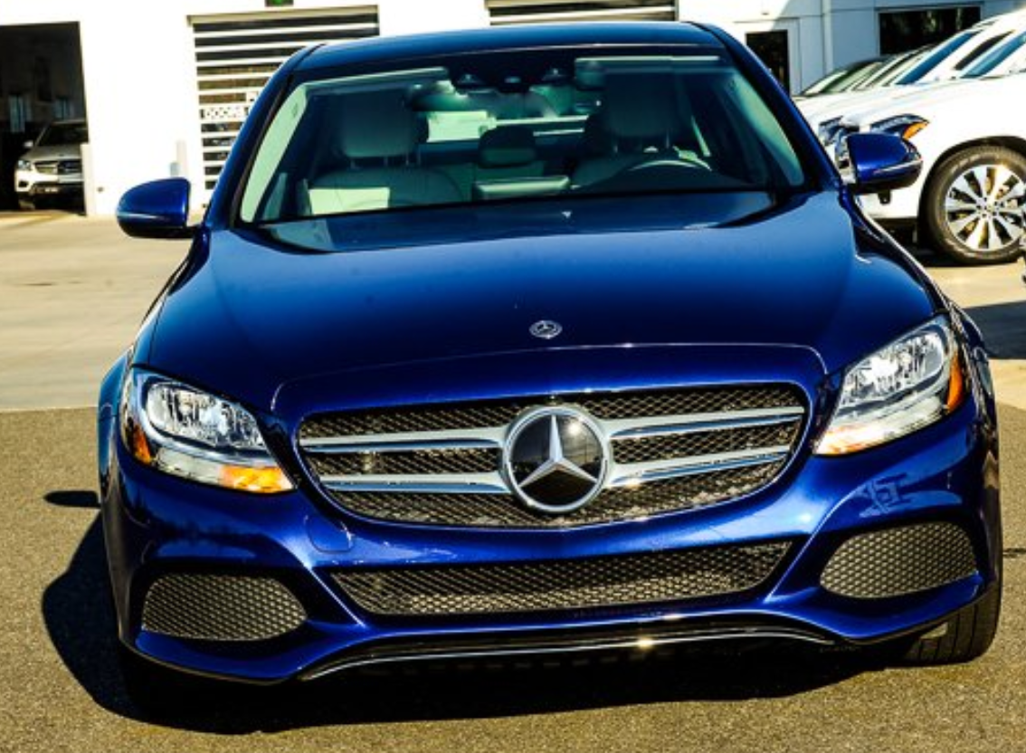 2018 Mercedes-Benz C300 - LEASING OUT - Used - VIN 55SWF4JB3JU241133 - 8,878 Miles - 4 cyl - 2WD - Automatic - Sedan - Blue - Bakersfield, CA 93308, United States