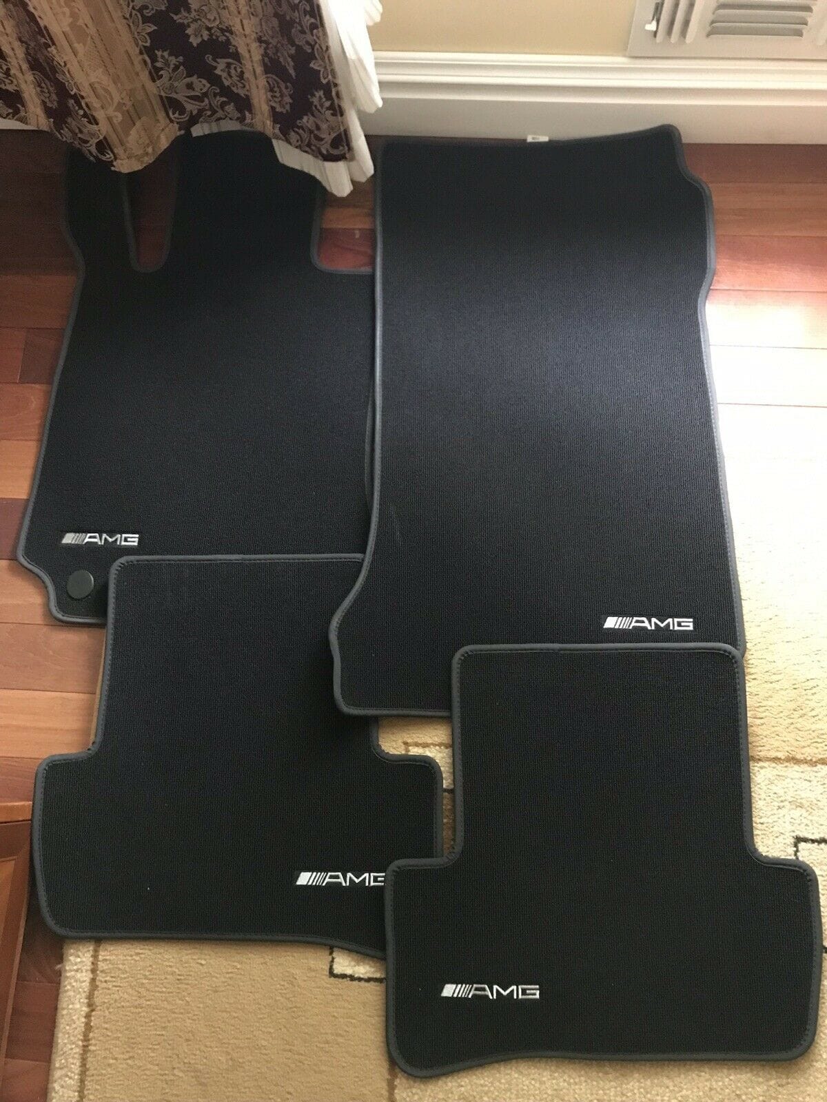 Interior/Upholstery - FS: New OEM C63 AMG carpet floor mats (prob fits other C-series) CNTL NJ/ROCKVILLE MD - New - 2008 to 2014 Mercedes-Benz C63 AMG - Somerville, NJ 08876, United States