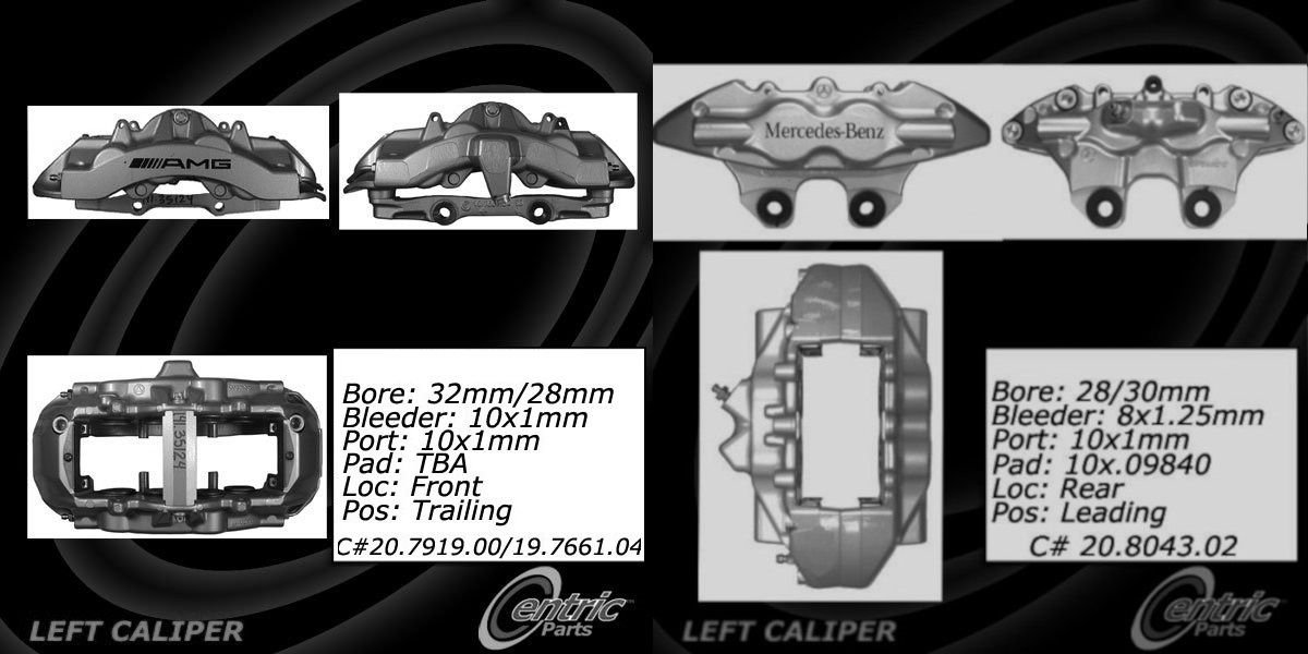 Brakes - F/S: AMG/Brembo 8-Piston Brake Calipers - W211 W220 S55 S63 E63 CL63 CLS63 - Used - 0  All Models - Brecksville, OH 44141, United States