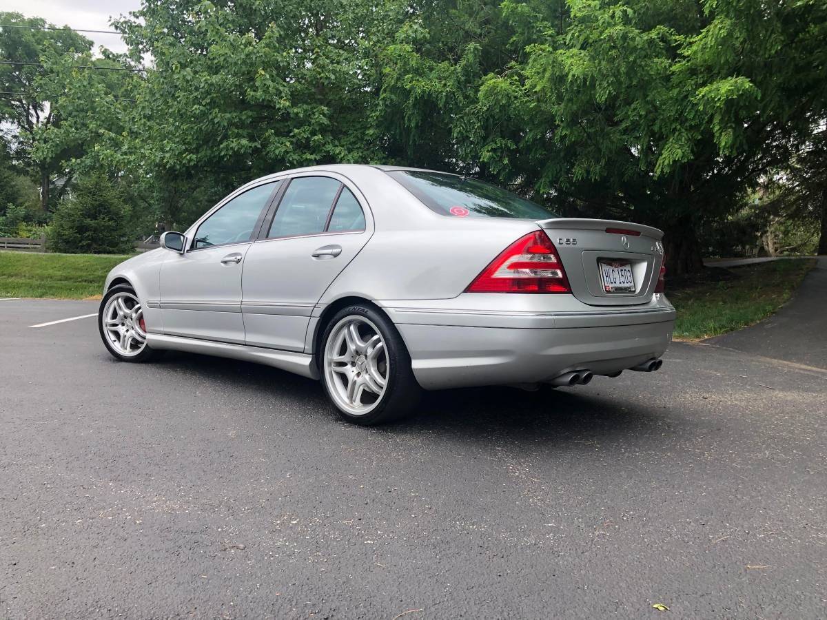 2005 Mercedes-Benz C55 AMG - 2005 C55 AMG W203 72K - Used - VIN WDBRF76J35F597744 - 8 cyl - 2WD - Automatic - Sedan - Silver - Madison, WI 53718, United States