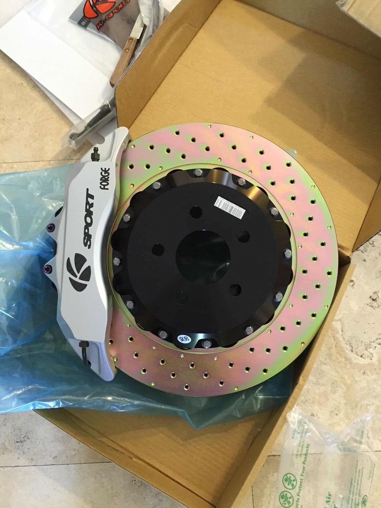 Brakes - 08-13 MERCEDES BENZ C CLASS – FRONT 8 PISTON BIG BRAKE KIT W/ 14 IN. DRILLED ROTORS - Used - 2008 to 2013 Mercedes-Benz C300 - Gainesville, FL 32068, United States