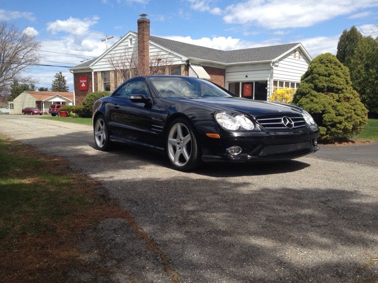 2008 Mercedes-Benz SL55 AMG - 2008 SL55AMG.  Black with black leather.  79,404 mi. - Used - VIN WDBSK72F38F138149 - 8 cyl - 2WD - Automatic - Convertible - Black - Drums, PA 18222, United States