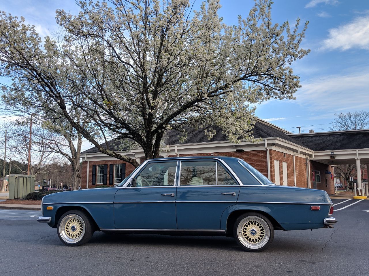 1975 Mercedes-Benz 240D - 1975 Mercedes 240D (Well maintained, airbags, BBS RS's) - Used - VIN 10100108 - 37,000 Miles - 4 cyl - 2WD - Manual - Sedan - Blue - Atlanta, GA 30326, United States