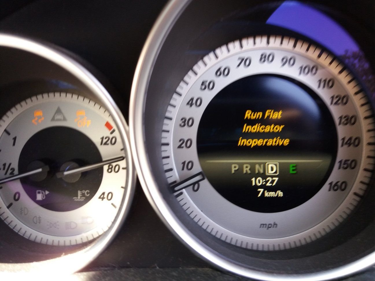 Run flat indicator inoperative - MBWorld.org Forums