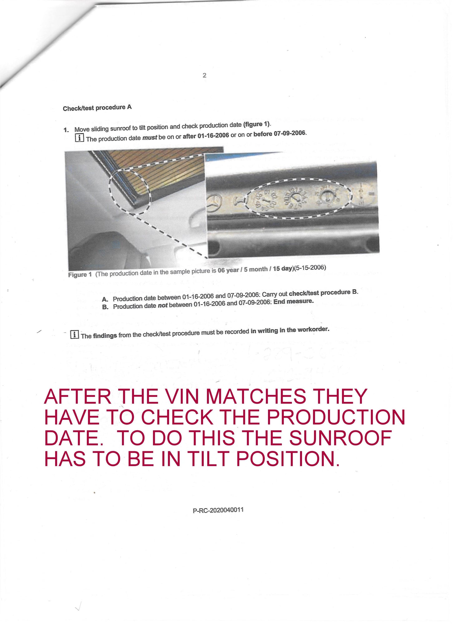 Saftey Recall Sunroof Help Needed C230 Kompressor -  Forums